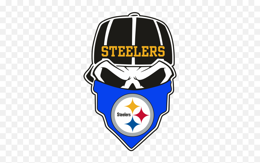 Steelers Skull Svg Steelers Skull Face Svg Steelers Emoji,Steelers Logo Picture