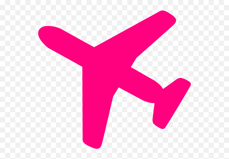 Download Airplane Clip Art At Clker Com Vector - Pink Emoji,Airplane Clipart Transparent
