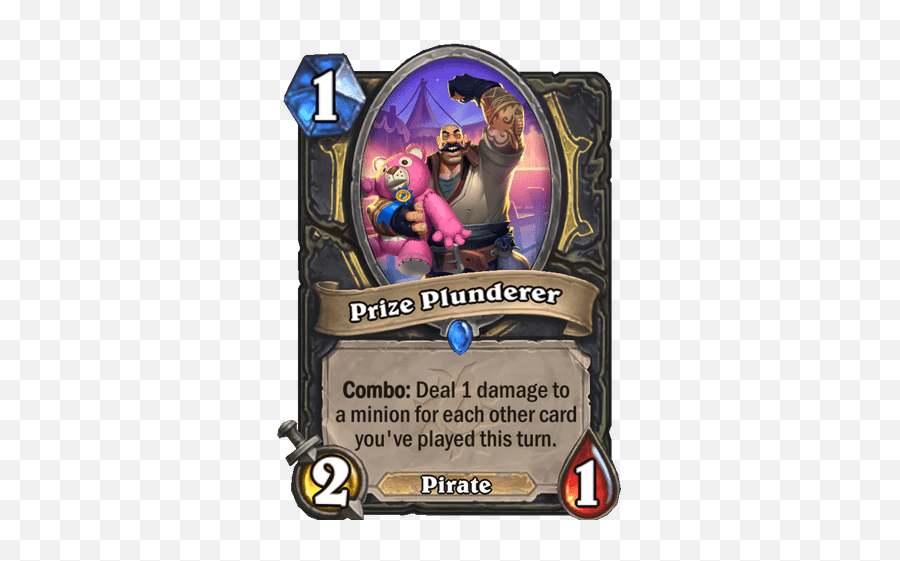 New Rogue Rare Card Revealed - Prize Plunderer News Raptor Hearthstone Emoji,Pepehands Png