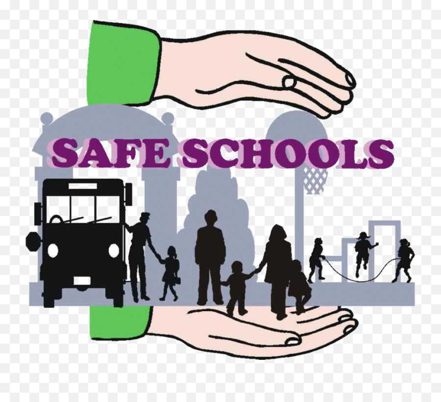 Library Of School Safety Clip Black And - Health And Safety In School Emoji,Safety Clipart