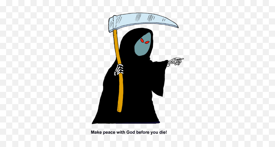 Download Grim Reaper Clip Art - God Of Death Clipart Emoji,God Clipart