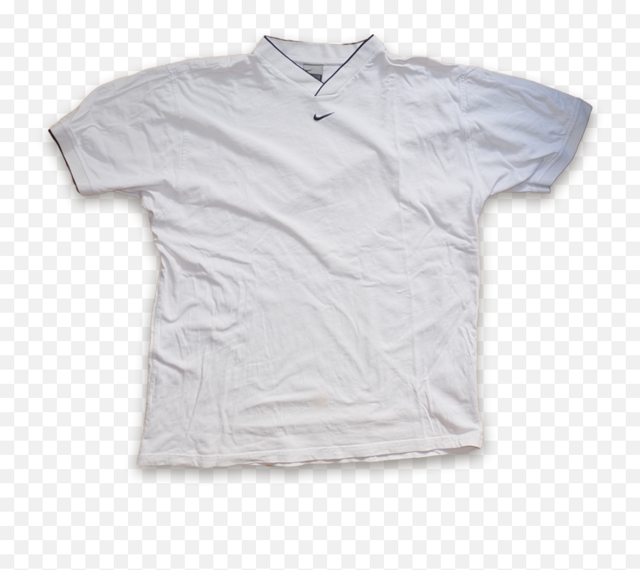 White Nike Swoosh - Short Sleeve Emoji,Nike Swoosh Png