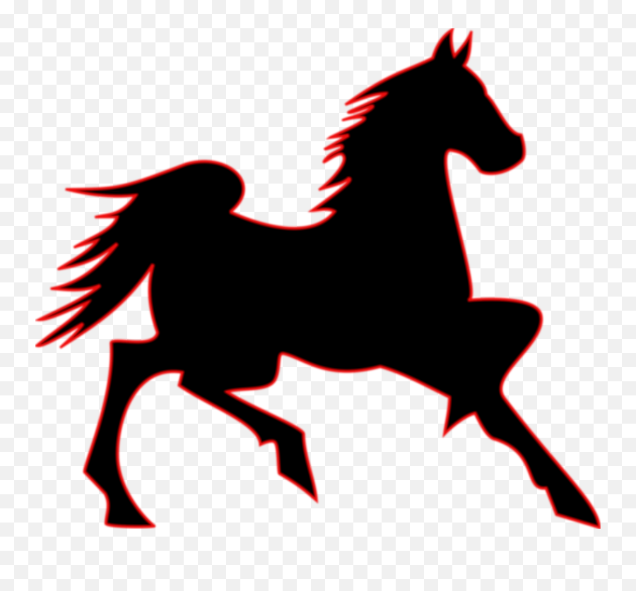 Mustang Horse Clip Art - Clipart Horses Emoji,Mustang Clipart