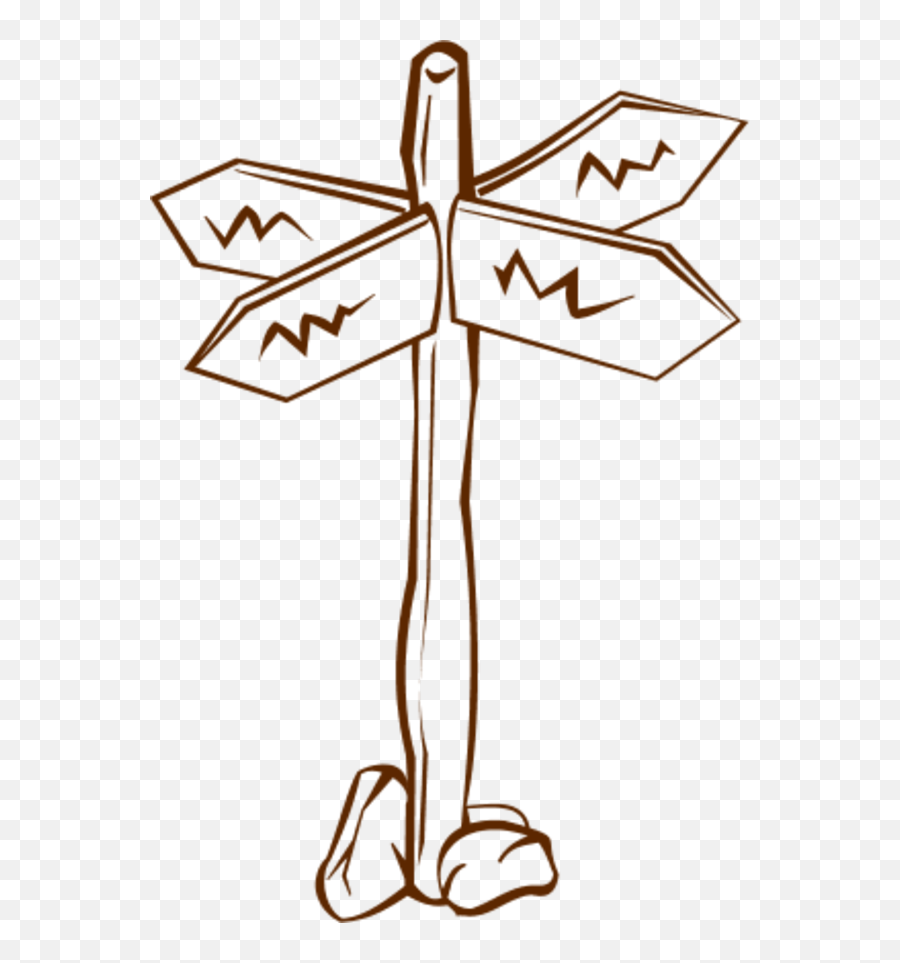 Hand Drawn Wooden Direction Arrow Icon - Transparent Png Cursor Flechas Direccionales Para Decorar Vector Emoji,Arrow Icon Png