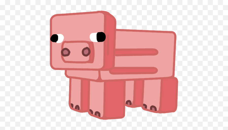 Minecraft Pig - Cute Pig Minecraft Png Transparent Png Cute Minecraft Png Transparent Emoji,Minecraft Png