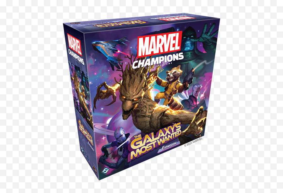 Fantasy Flight Games - Marvel Champions The Most Wanted Expansion Emoji,Guardians Of The Galaxy Logo