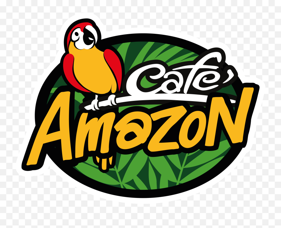 Download Logo Cafe - Amazon Coffee Logo Png Emoji,Amazon Logo