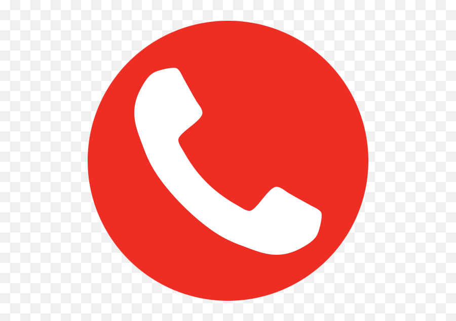 Contact - Red Phone Icon Square Full Size Png Download Emoji,Square Png