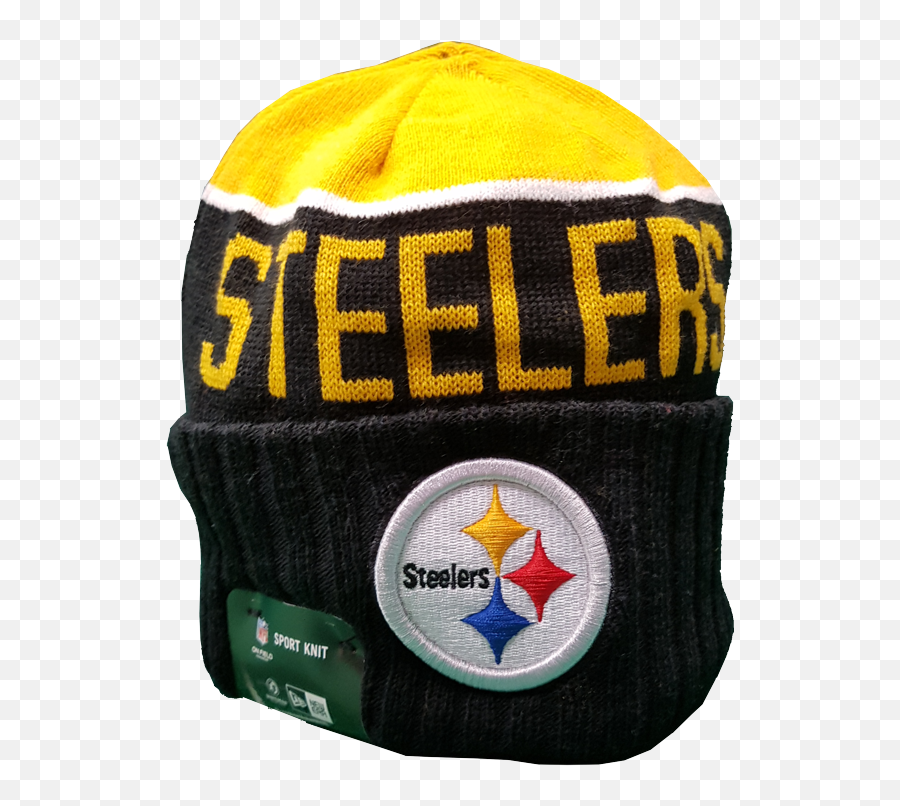 Pittsburgh Steelers Cuffed Beanie Toque - Toque Emoji,Steeler Logo