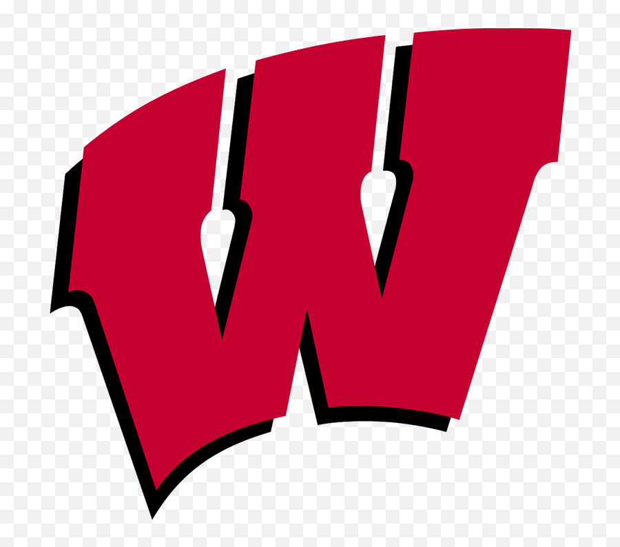 Wisconsin Badgers Logo - Wisconsin Badgers Logo Png Emoji,W Logo