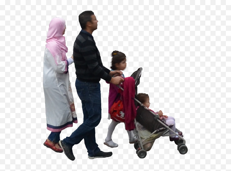 Walking Family Png Clipart - Indian People Png Emoji,Family Walking Png