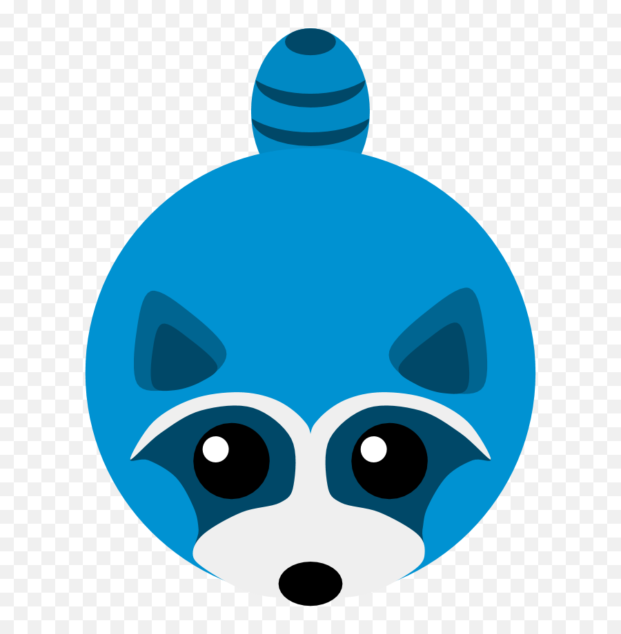 Pholder - Mope Io Racoon Skin Emoji,Nutshack Logo