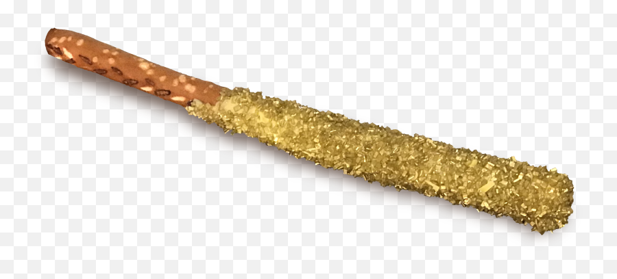 Gold Dust Pretzel Rod - Solid Emoji,Gold Dust Png