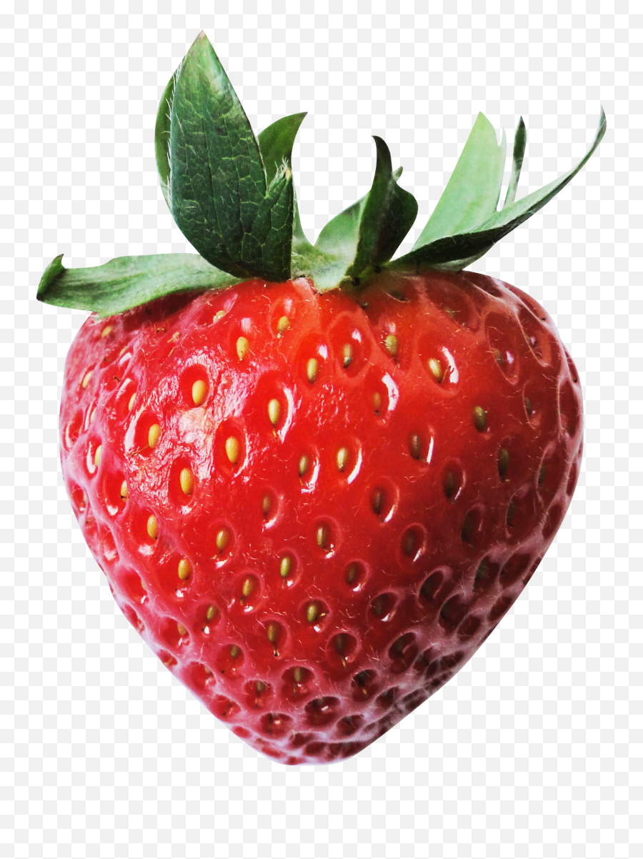 Red Juicy Strawberry Png Image - Juicy Strawberries Png Emoji,Strawberry Png