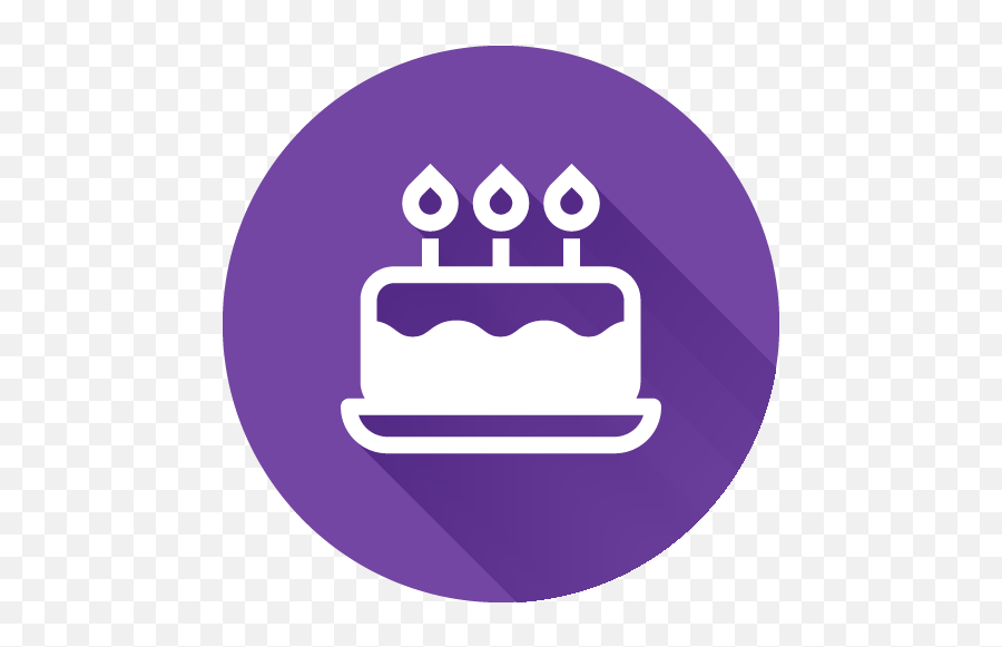 Download Celebrate Your Birthday With Bodyfactory - Date Of Birth Icon Purple Emoji,Birthday Icon Png