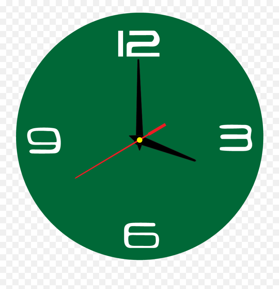 Classic Green Wall Clock Png Emoji,Green Wall Png