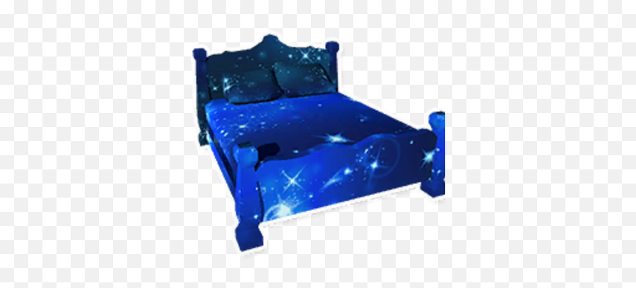 Blue Galaxy Bed Garden Paws Wiki Fandom Emoji,Bed Png