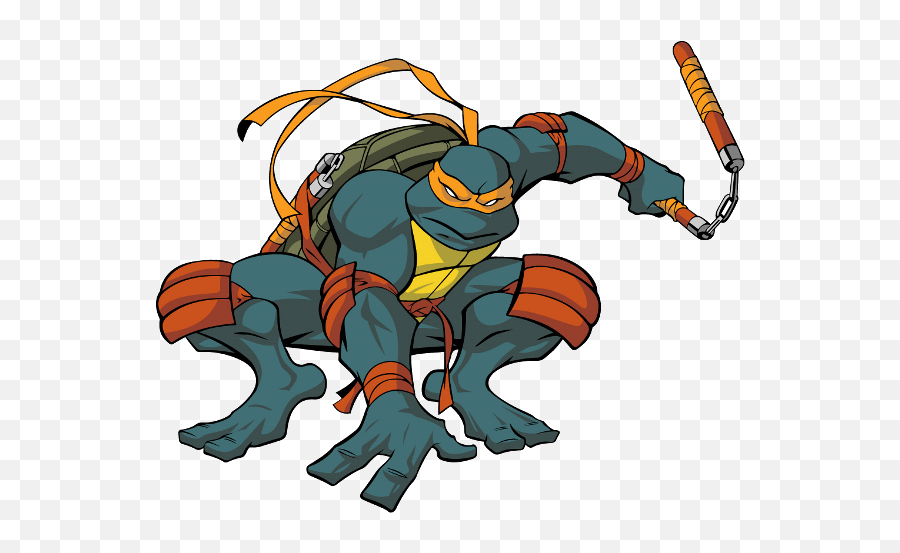 Michelangelo Ninja Turtle - Teenage Mutant Ninja Turtles Emoji,Teenage Mutant Ninja Turtles Png