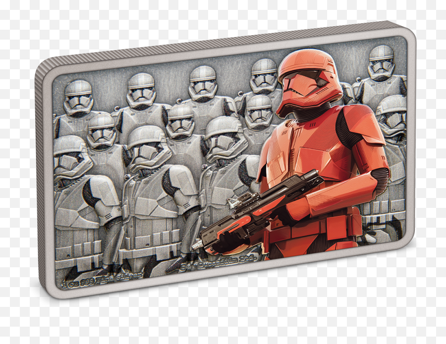 Star Wars Guards Of The Empire - Sith Trooper 1oz Silver Coin Emoji,Sith Png