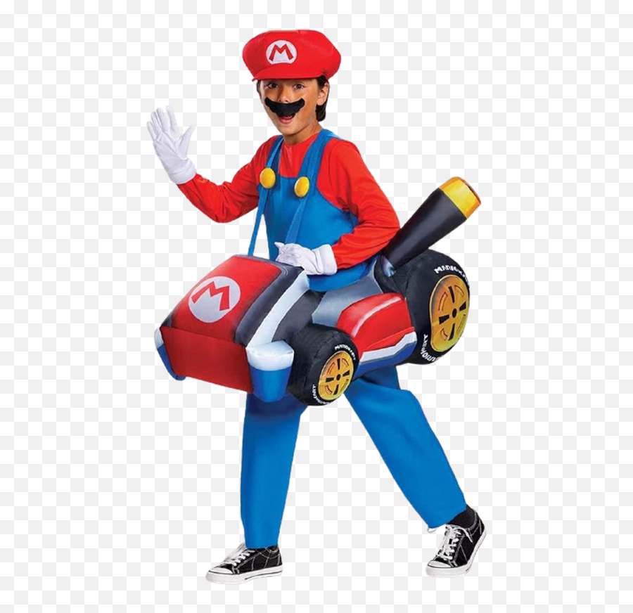 Nintendo Super Mario Bros Mario Kart Inflatable Boys Kids Emoji,Super Mario Kart Logo