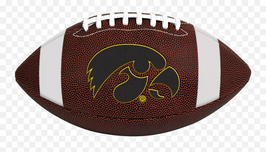 Rawlings Ncaa Iowa Hawkeyes Football - For American Football Emoji,Iowa Hawkeyes Logo