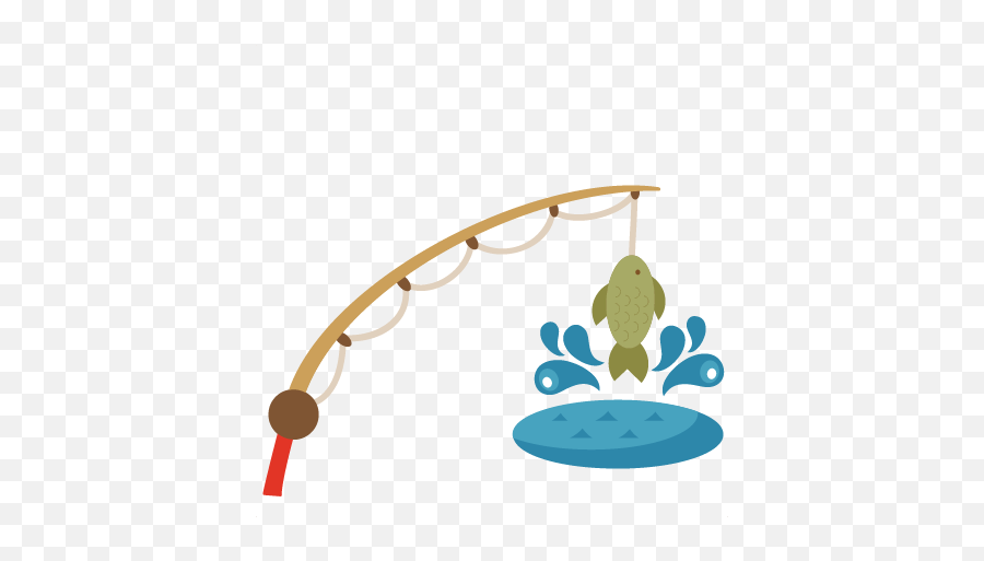 Fishing Pole Clipart Fishing Rod Image - Decorative Emoji,Fishing Pole Clipart