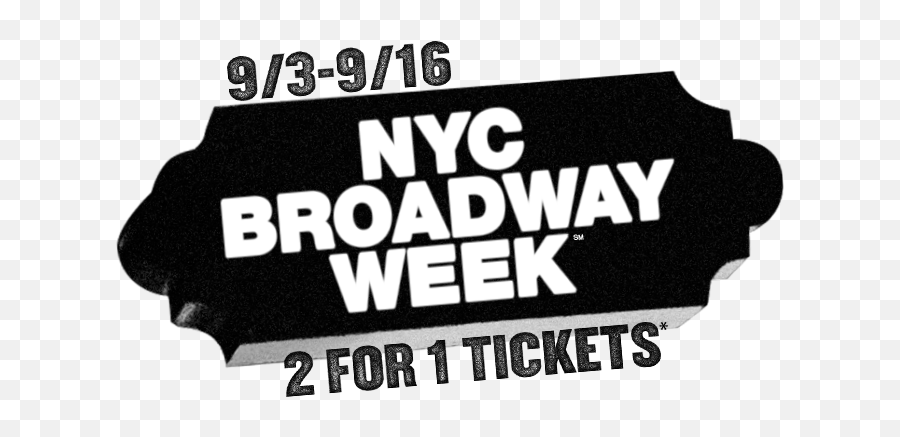 New York City 311 On Twitter Nycgou0027s Nyc Broadway Week Emoji,Lion King Broadway Logo