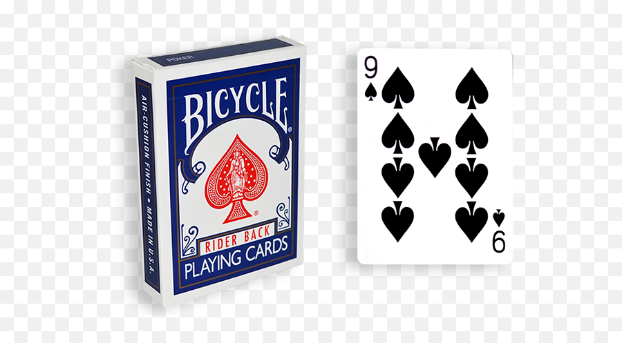 Blue One Way Forcing Deck - Deck Of Bicycle Playing Cards Emoji,Deck Of Cards Clipart