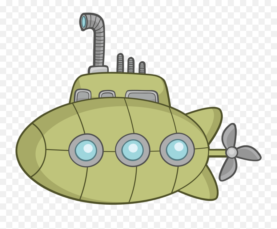 Submarine Clipart - Vertical Emoji,Submarine Clipart