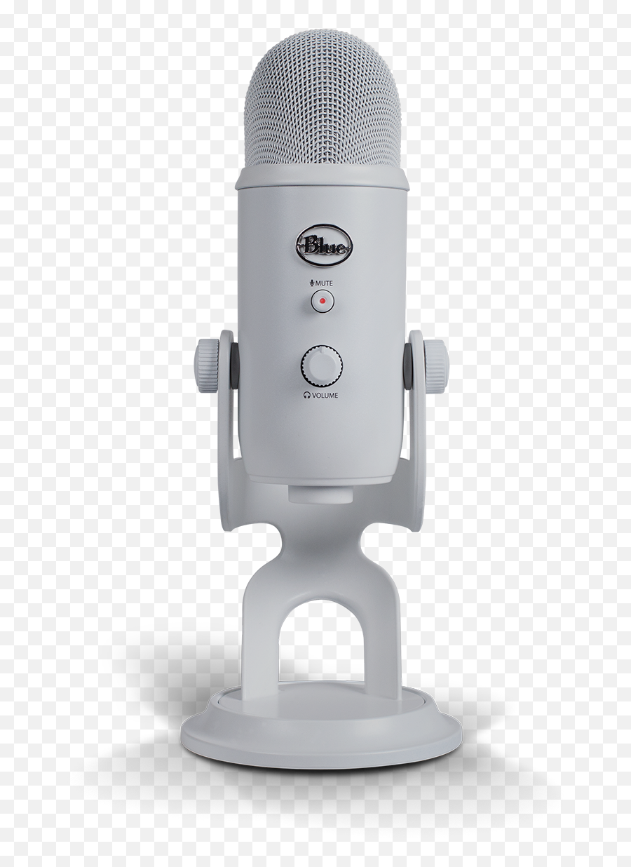 Transparent Mic Snowball Blue Transparen 1836238 - Png Blue Microphones Yeti Emoji,Snowball Clipart