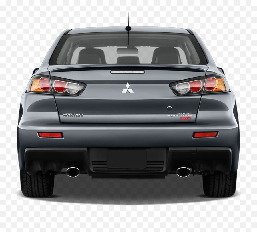 Mitsubishi Png - Transparent Background Back Of Car Png Emoji,Car Transparent Background