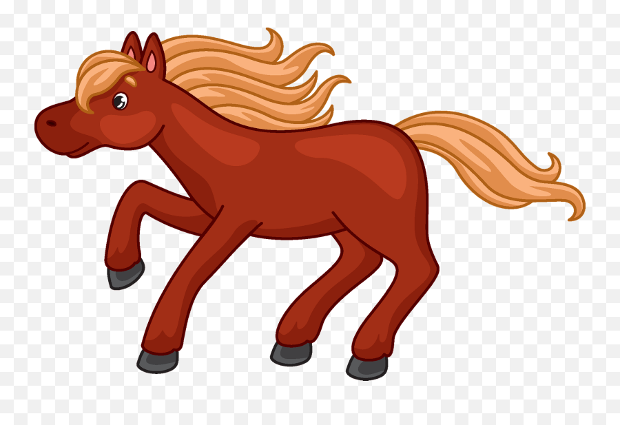 Mustang Clipart - Fictional Character Emoji,Mustang Clipart