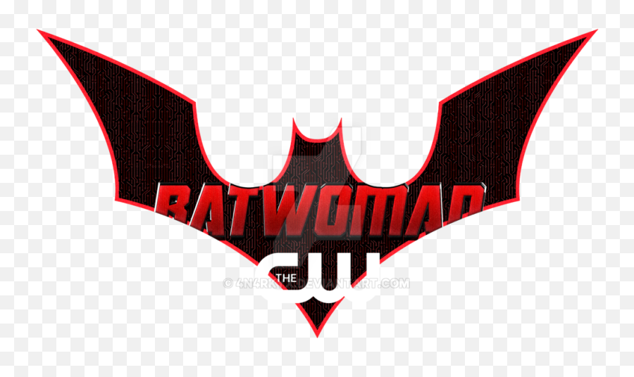 Lesbian Superhero Drama Batwoman - Automotive Decal Emoji,Cw Logo