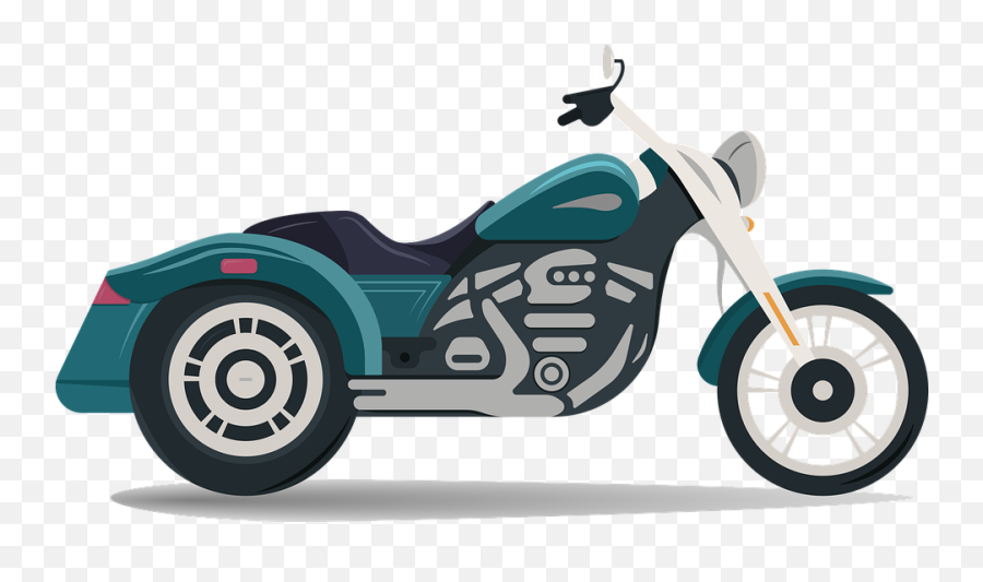 Motorcycle Motorbike Harley - Free Vector Graphic On Pixabay Chopper Emoji,Harley Davidson Logo Vector
