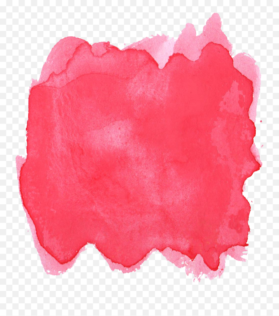 4 Red Watercolor Background - Transparent Background Watercolor Transparent Emoji,Watercolor Transparent Background