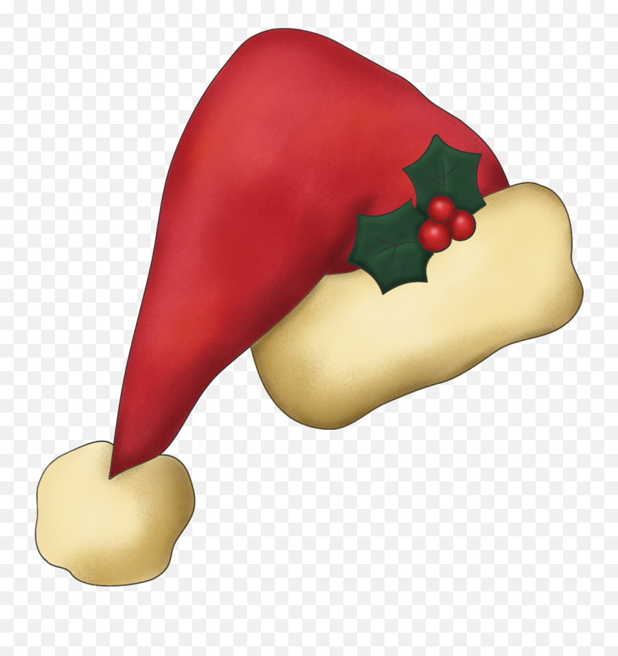 Christmas Santa Hat Png Transparent - Christmas Hat Clipart Png Emoji,Santa Hat Png