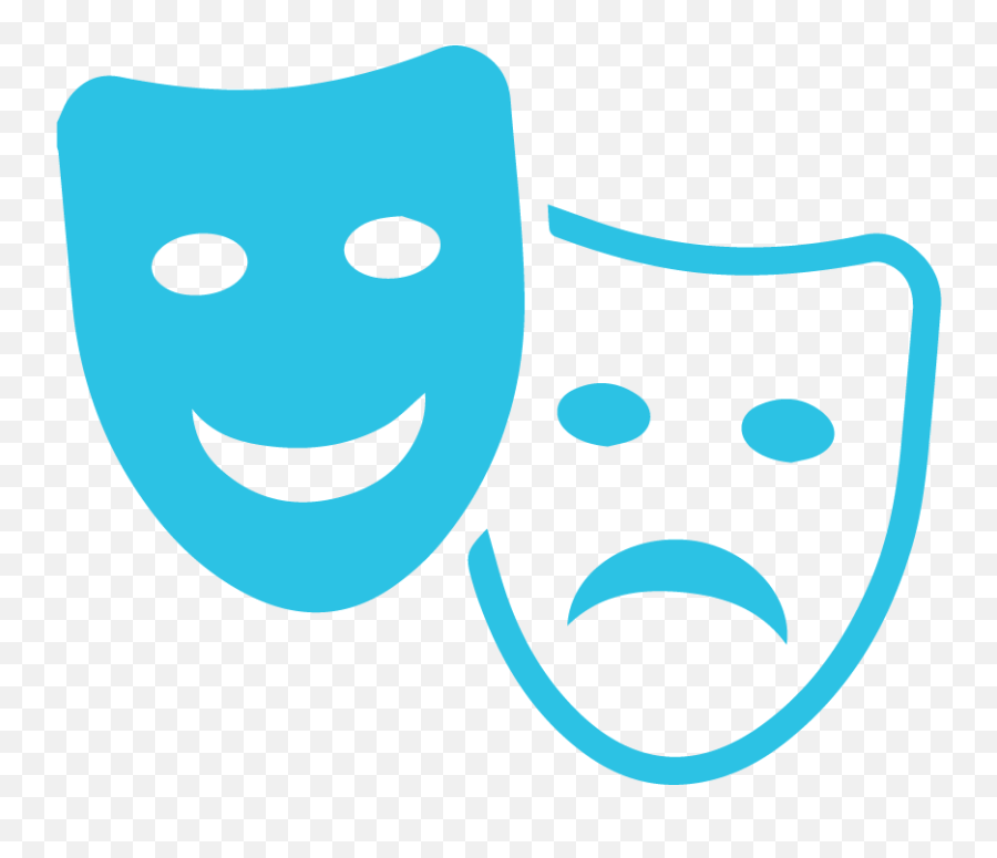Entertainment - Acting Masks Clipart Full Size Clipart Acting Masks Emoji,Acting Clipart
