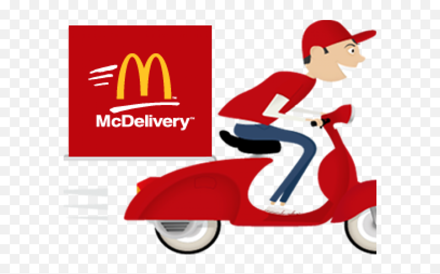 Mcdonalds Clipart Eatables - Fast Pizza Delivery Home Delivery Logo Hd Png Emoji,Mcdonalds Clipart