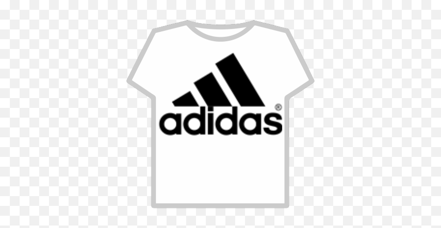 Adidas Roblox Logo - T Shirt Adidas Negro Roblox Emoji,Adidas Logo Png