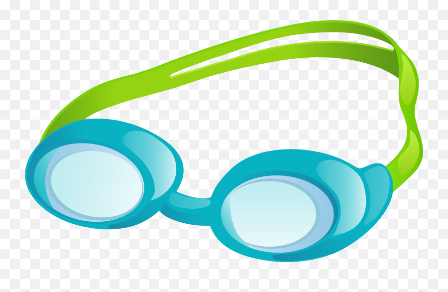 Swimmerpetitive Swimming Clipart Black - Swimming Goggles Clip Art Emoji,Pool Clipart