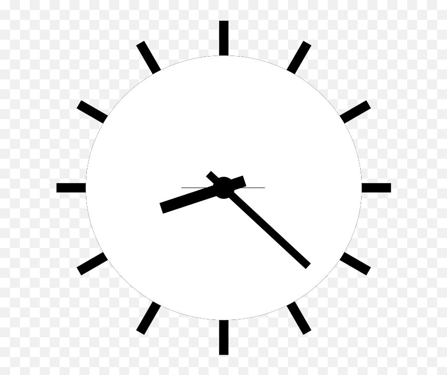 Clock Vector White Png Transparent - White Clock Clipart Emoji,Clock Clipart