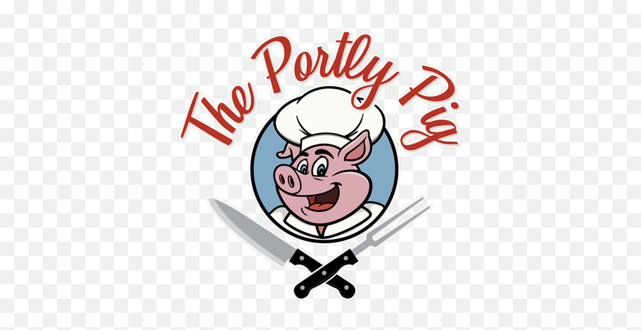 The Portly Pig Emoji,Pig Bbq Clipart
