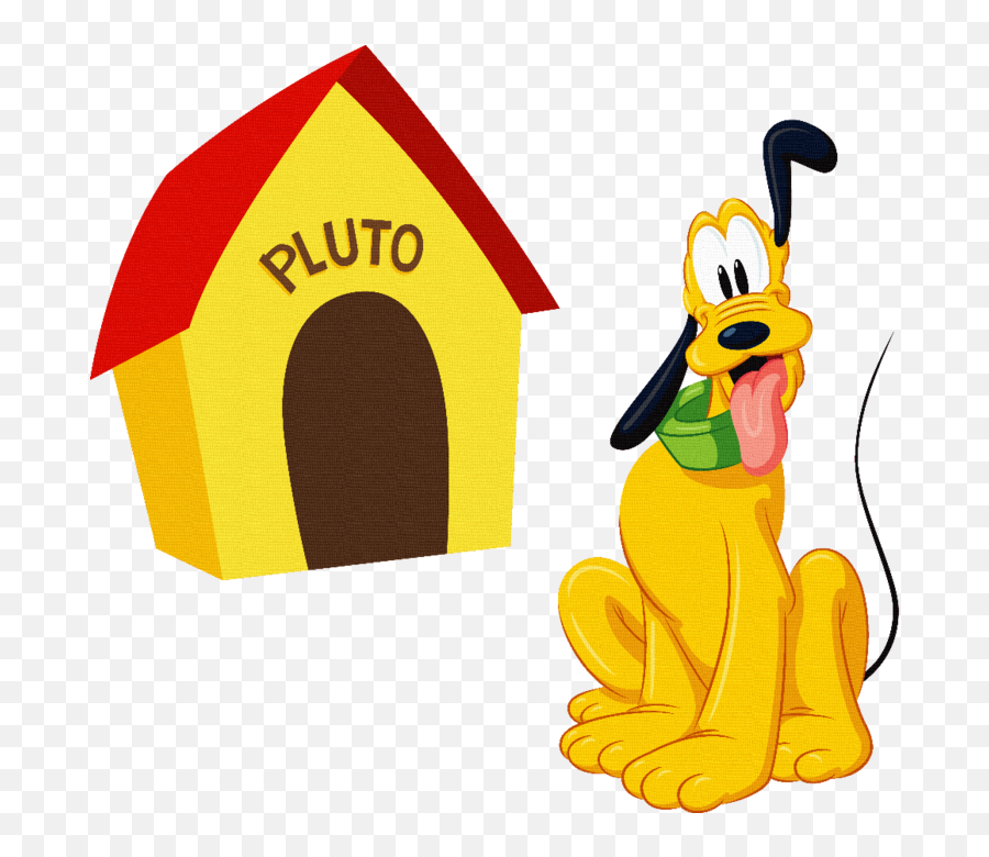 Pluto Cartone Animato - Pluto Disney Clipart Full Size Emoji,Pluto Clipart