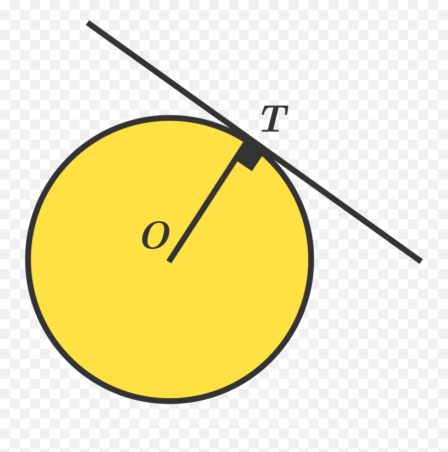 Tangent - Perpendicular To Radius Brilliant Math U0026 Science Emoji,Math Center Clipart