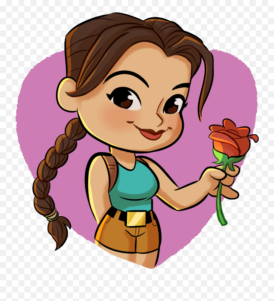 Tomb Raider On Twitter Happy Friday Next Week Is The Emoji,Braid Clipart