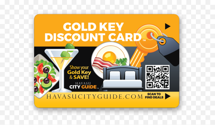 Discount Card Havasugoldkey Emoji,Gold Key Png