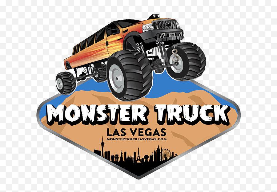 Monster Truck Las Vegas - Synthetic Rubber Emoji,Monster Jam Logo