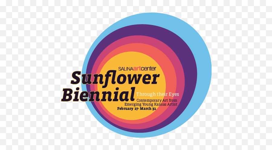 Sunflower Biennial 2019 U2014 Salina Art Center - Dot Emoji,Sunflower Logo