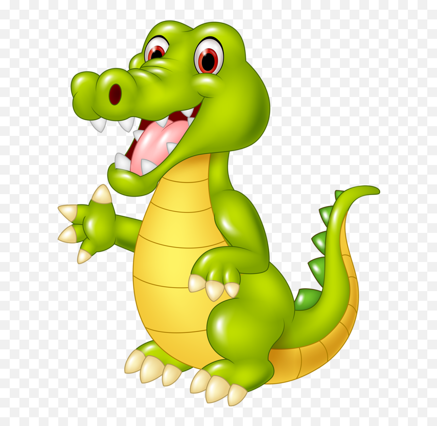 Hippo Clipart Crocodile Hippo Crocodile Transparent Free - Jacare Baby Safari Png Emoji,Crocodile Clipart