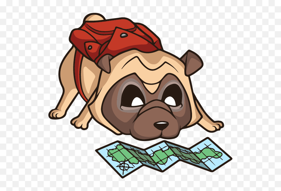 Pug Time U2013 Cezium Games - Animal Figure Emoji,Pug Clipart